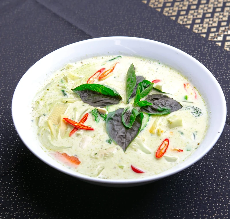 Green Curry Soup at Shaba Thai Cuisine near the University of Winnipeg
